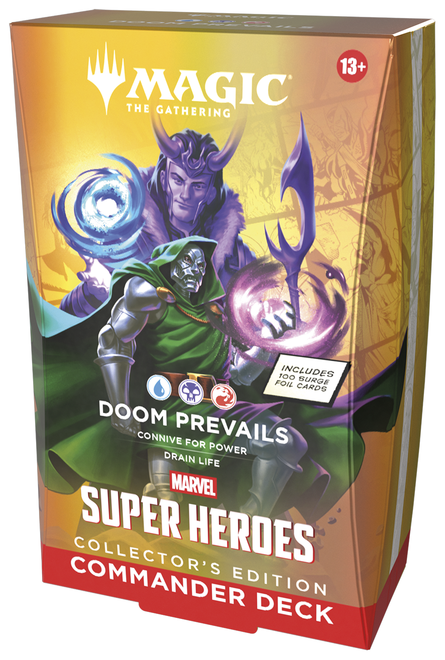 Magic The Gathering - Universes Beyond - Marvel Super Heroes - Collector Commander Deck - Doom Prevails