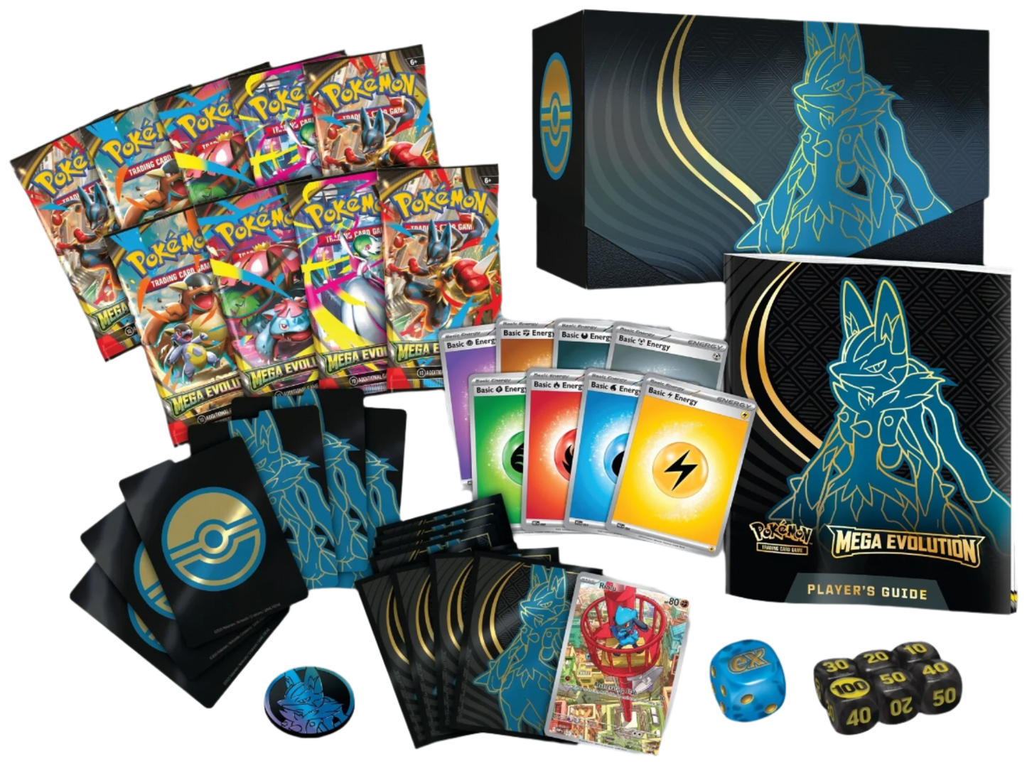 Pokemon TCG - Mega Evolution Lucario - Elite Trainer Box