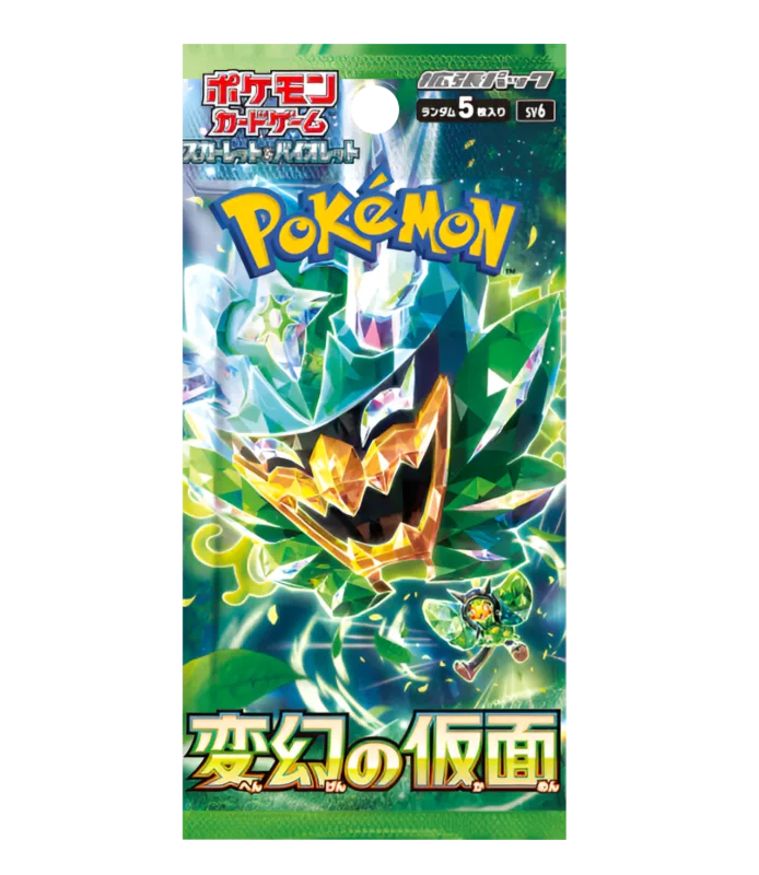 Pokemon TCG - Mask Of Change SV6 - Booster Pack