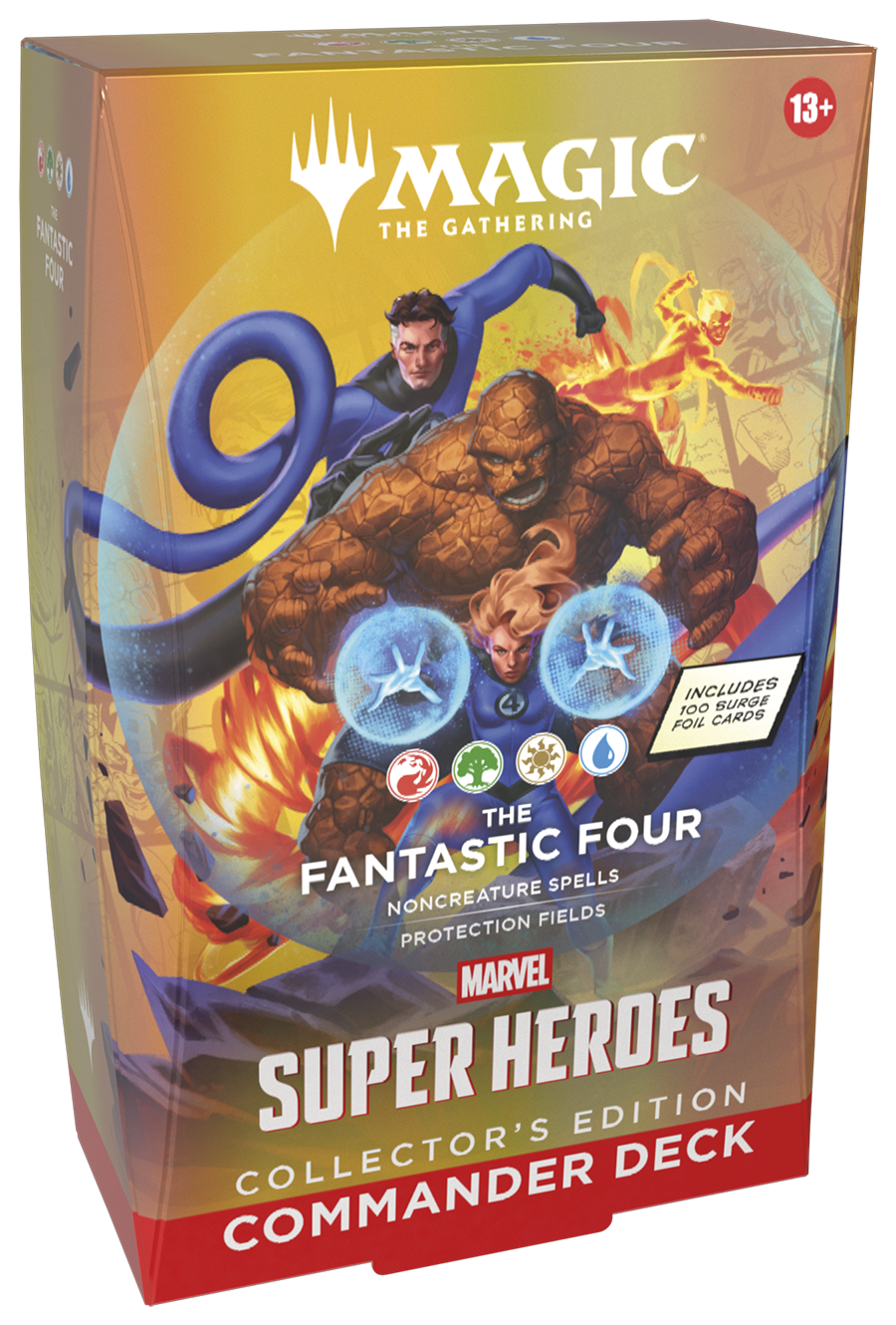 Magic The Gathering - Universes Beyond - Marvel Super Heroes - Collector Commander Deck - The Fantastic Four