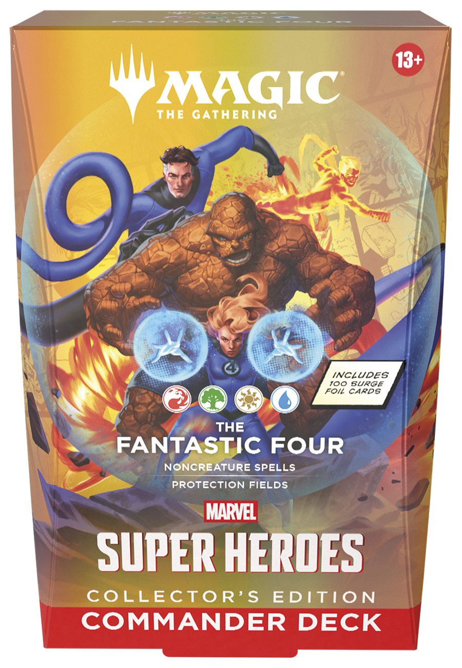 Magic The Gathering - Universes Beyond - Marvel Super Heroes - Collector Commander Deck - The Fantastic Four