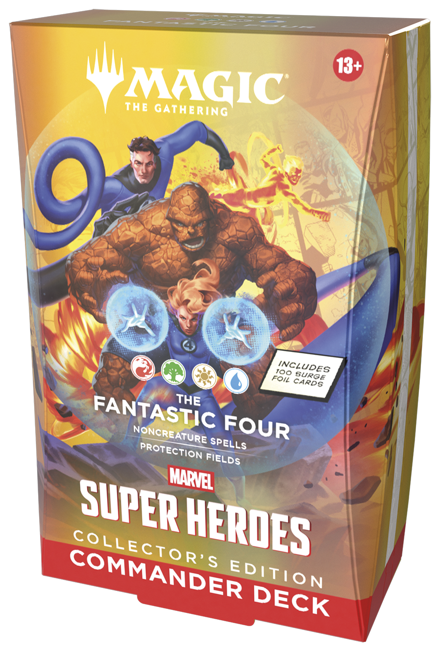 Magic The Gathering - Universes Beyond - Marvel Super Heroes - Collector Commander Deck - The Fantastic Four