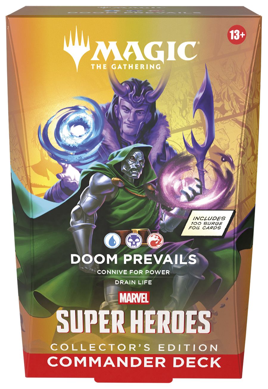 Magic The Gathering - Universes Beyond - Marvel Super Heroes - Collector Commander Deck - Doom Prevails