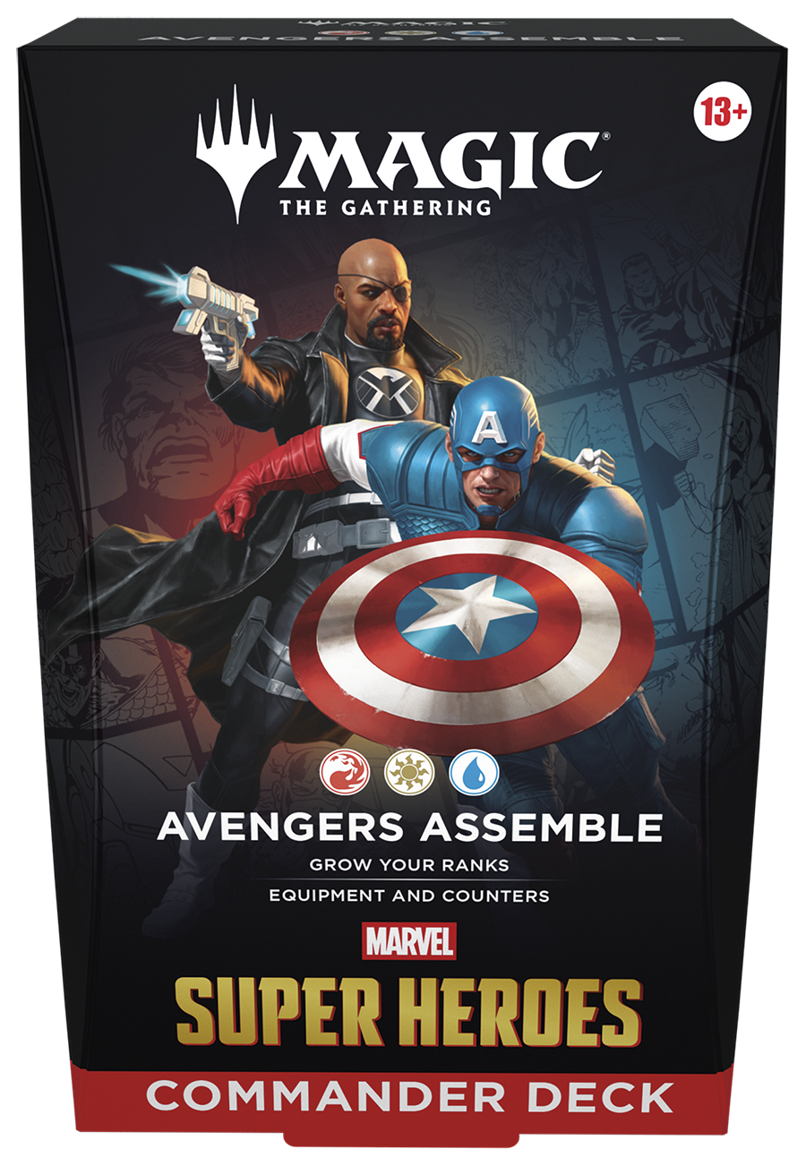 Magic The Gathering - Universes Beyond - Marvel Super Heroes - Commander Deck - Avengers Assemble