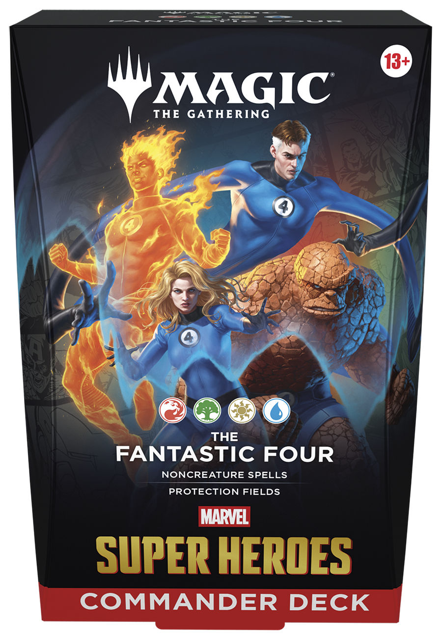 Magic The Gathering - Universes Beyond - Marvel Super Heroes - Commander Deck - The Fantastic Four