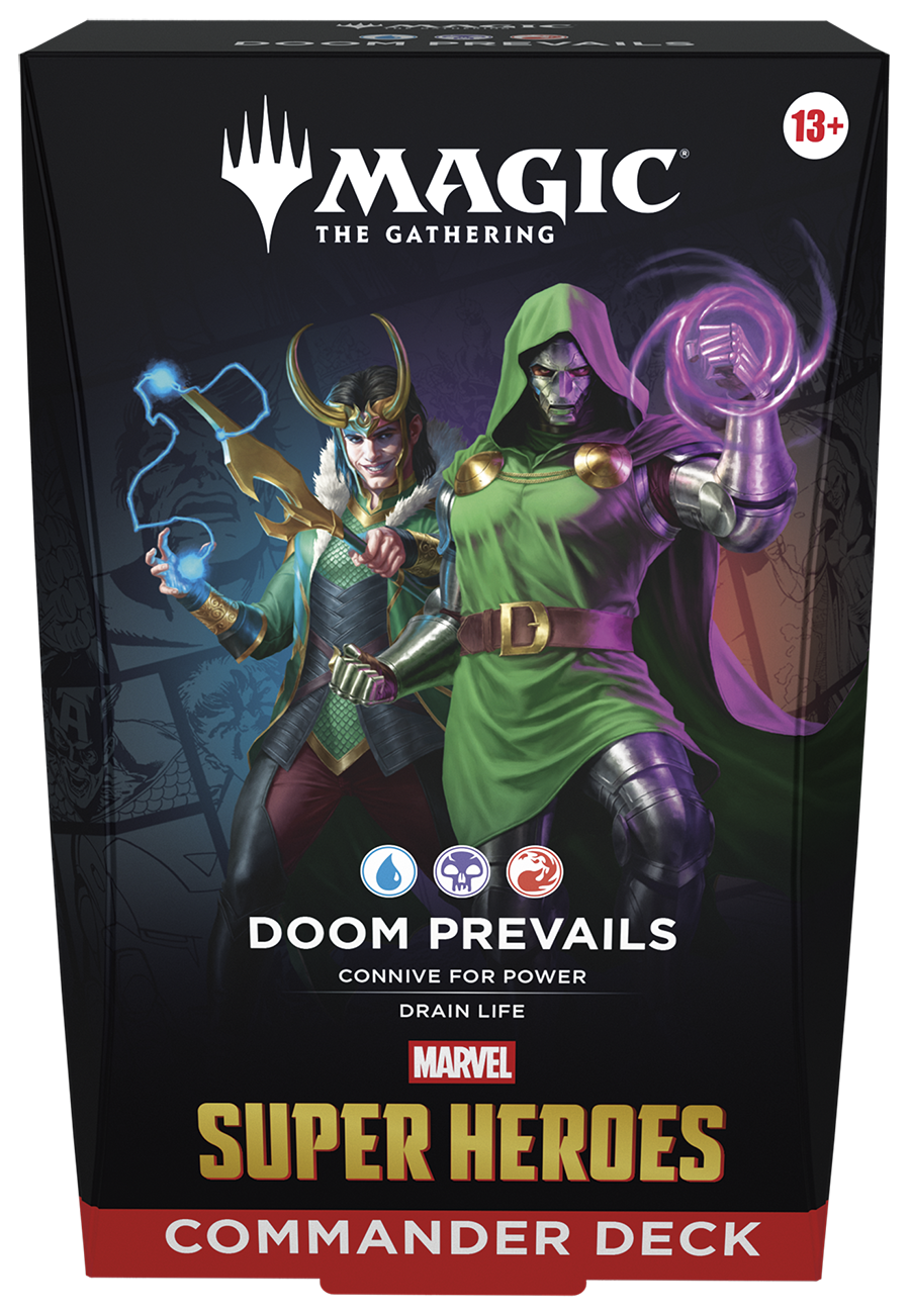 Magic The Gathering - Universes Beyond - Marvel Super Heroes - Commander Deck - Doom Prevails