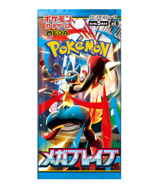 Pokemon TCG - Mega Brave M1L - Booster Pack