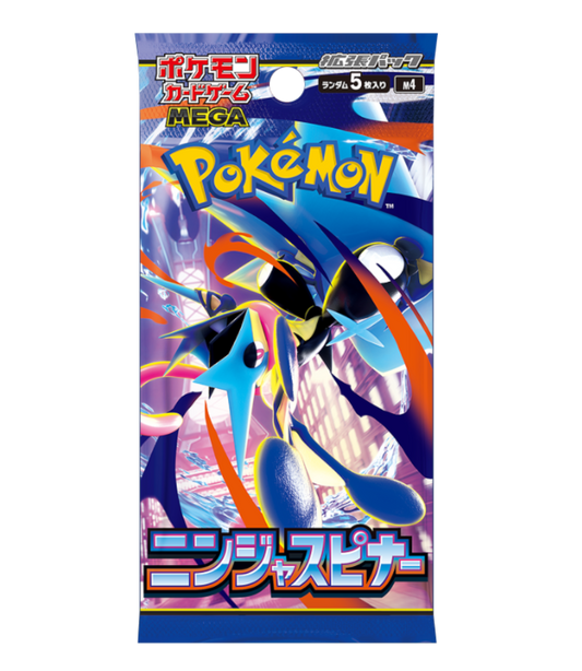 Pokemon TCG - Ninja Spinner M4 - Japanese Booster Pack