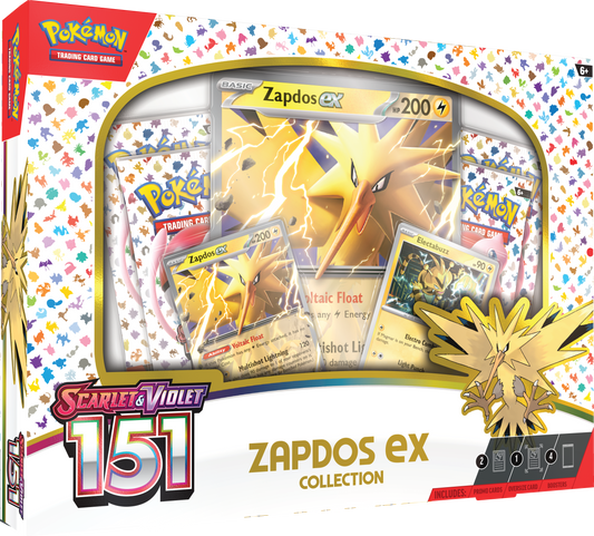 Pokemon TCG - Scarlet & Violet 151 - Zapdos Ex Collection