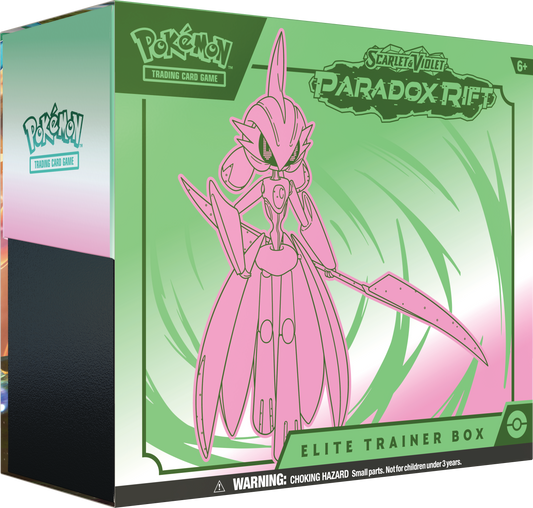 Pokemon TCG - Paradox Rift - Elite Trainer Box (Iron Valiant)