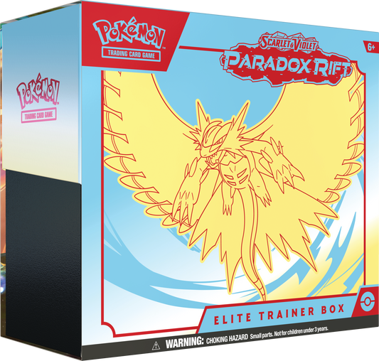 Pokemon TCG - Paradox Rift - Elite Trainer Box (Roaring Moon)