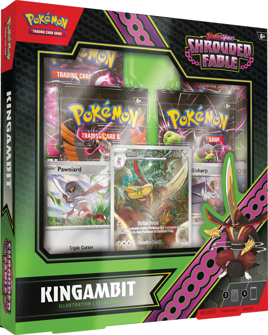 Pokemon TCG - Shrouded Fable - Kingambit Illustration Collection