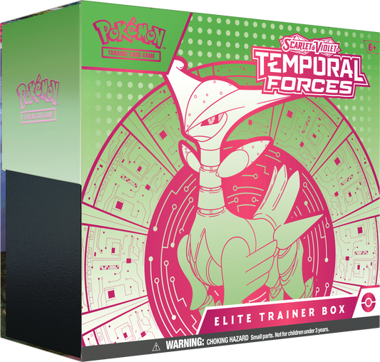 Pokemon TCG - Temporal Forces - Elite Trainer Box (Iron Leaves)