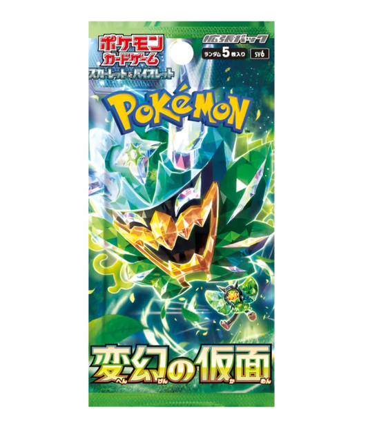 Pokemon TCG - Mask Of Change SV6 - Booster Pack